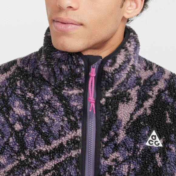 Nike ACG Therma-FIT Windproof 1/2 zip Sherpa Jacket Pullover M - Picture 3 of 15